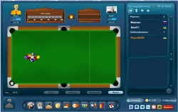 внешний вид игры Девятка бильярд
