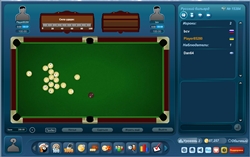 внешний вид игры Русский бильярд